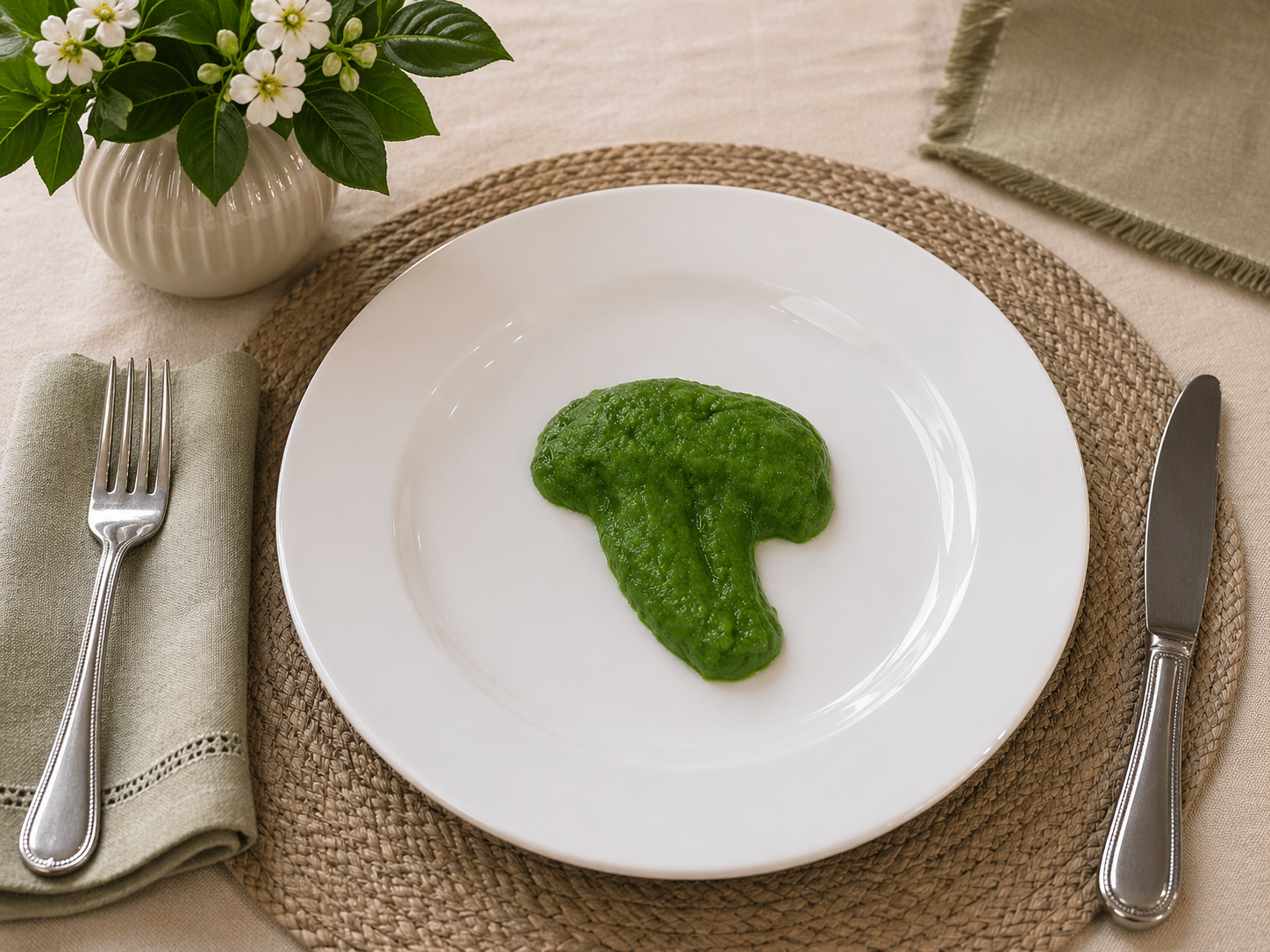SET OF 6 SILICONE VEGETABLE MOLDS