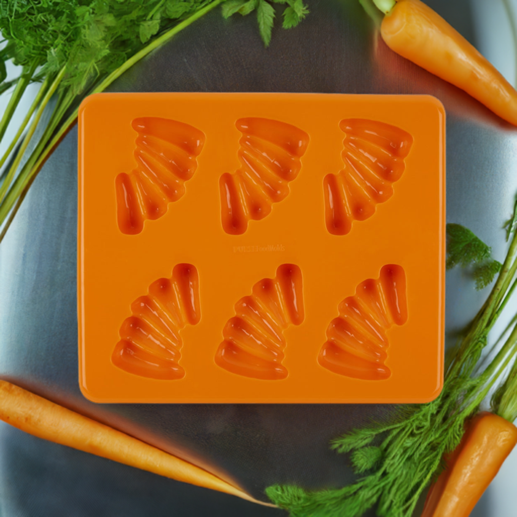 MINI CAROTTES - MOULE POUR ALIMENTS EN PURÉE